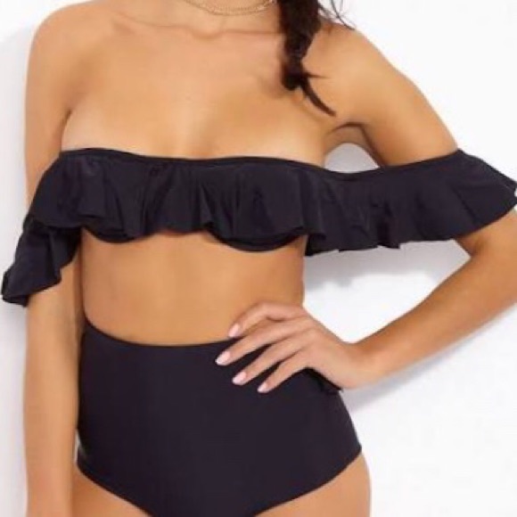 Tori Praver Off-The-Shoulder Underwire Bikini Top - Picture 6 of 6